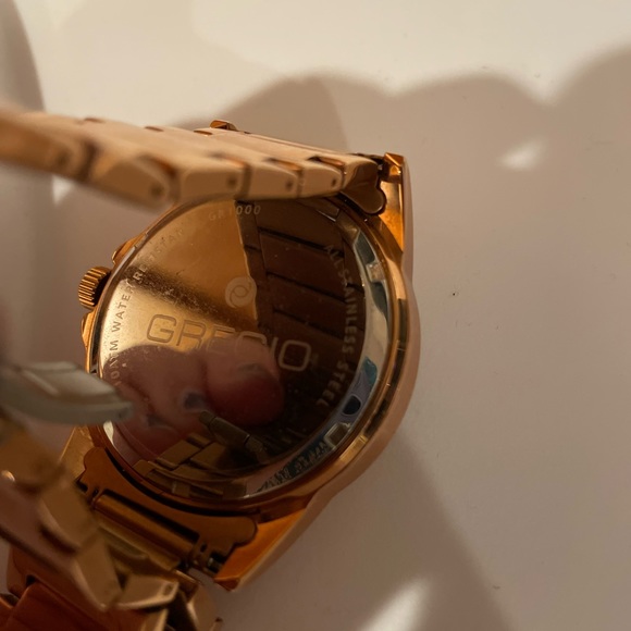 Gregio Oversized Watch with Purple Face - Picture 2 of 4